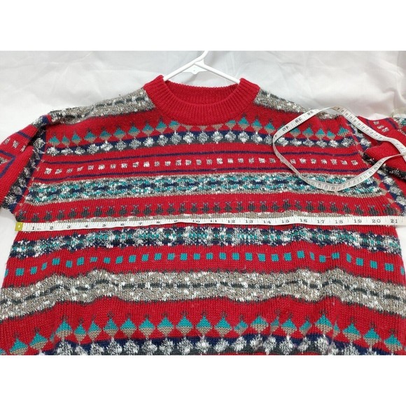 Vintage Le Moda Knitwear Womens Sweater Sz M Wool Blend - Picture 6 of 6